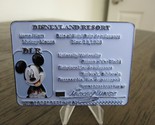 Disneyland Resort Mickey Mouse Magic Kingdom Passport ID Card Challenge ... - £22.57 GBP