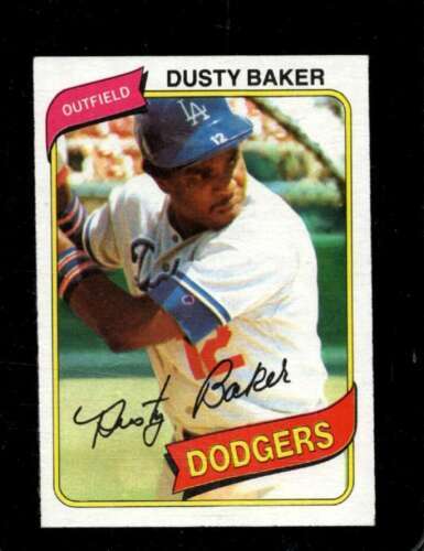 Primary image for 1980 TOPPS #255 DUSTY BAKER EXMT DODGERS DP *X93028