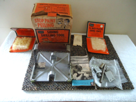Vintage Sears No.30_44718 Siding Drilling Tool &quot; IOB &quot; With Etc.Items &quot; ... - £33.97 GBP