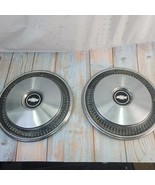 2x 1973-1979 Chevrolet 14 in Stainless Bowtie Hubcaps For Impala Nova Ca... - $98.97