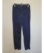 Maeve Split Front Pull On Pants Center Seam Stretch Denim Trousers Small... - €24,53 EUR
