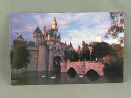 Vintage Postcard - Sleeping Beauty Castle at Dusk - Walt Disney Productions - £12.05 GBP