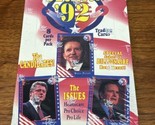 Decision 92 Sealed Trading Cards Box Bush Clinton Perot Presidential Ele... - $21.78