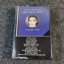 Linda Ronstadt Greatest Hits Vol 2 Cassette Tape 1980 Elektra Asylum VG+ Tested - £4.34 GBP