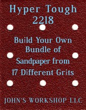 Build Your Own Bundle Hyper Tough 2218 1/4 Sheet No-Slip Sandpaper 17 Grits - $0.99