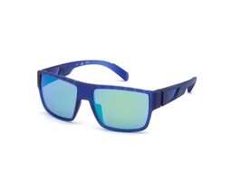 ADIDAS SPORT SP0006 Sunglasses Sun Glasses 91Q Blue Authentic New 57 Unisex - $60.59
