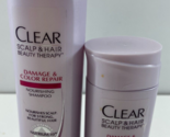 Lot 2 Clear Scalp Hair Damage Color Repair Nourishing Shampoo 1.7 oz 3oz... - $24.70