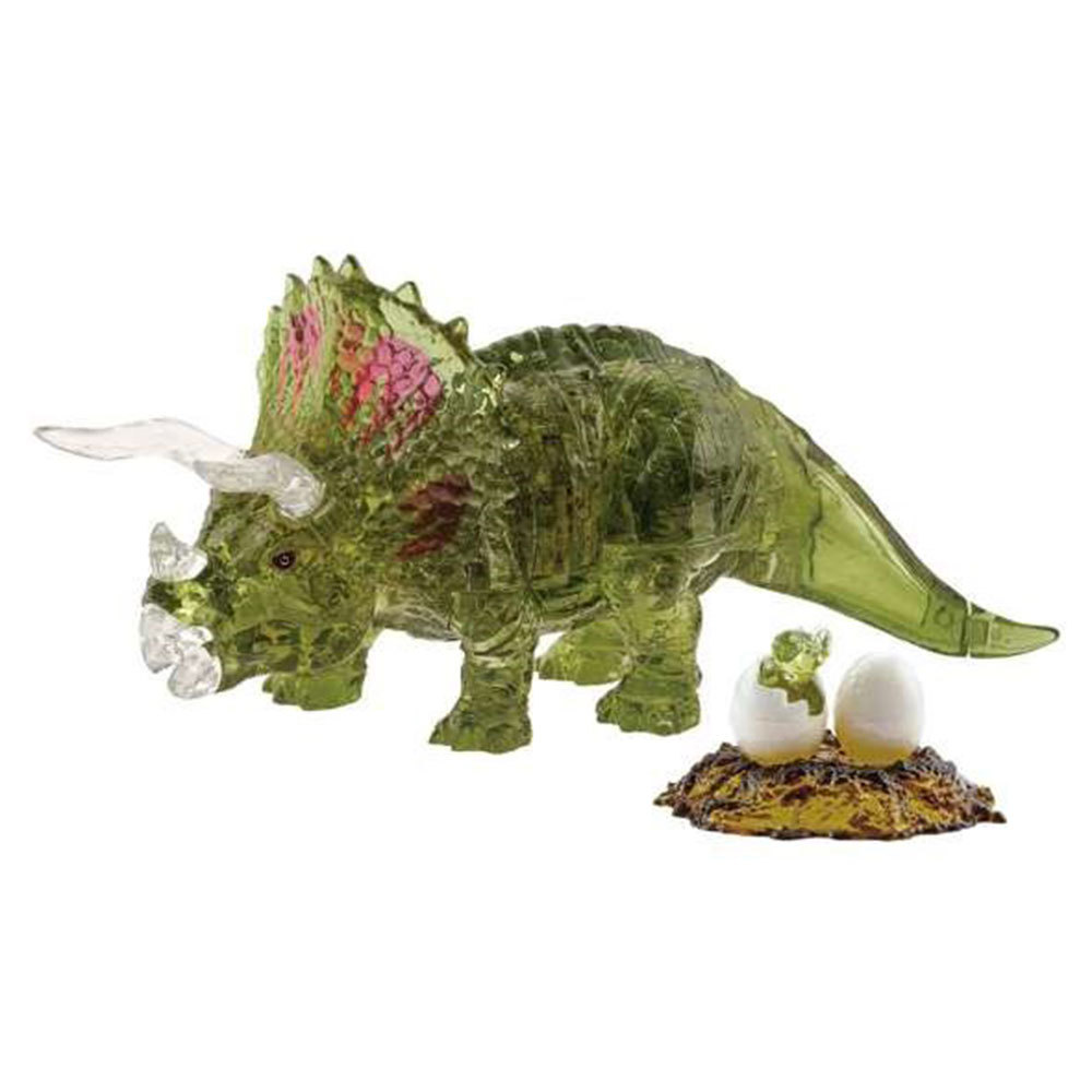 3D Crystal Puzzle Green Triceratops - $41.90