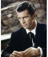 Mel Gibson handsome in black jacket holds gambling chips as Maverick Poster - $29.99