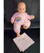 Vintage Chou Chou Baby Doll With Original Outfit and Blanket Zapf Creati... - £54.66 GBP