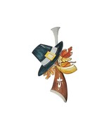 1976 Diecut Harvest Thanksgiving Autumn Fall Paper Decoration Made in De... - £7.35 GBP