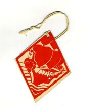 1940's Valentine Cruise Passport &amp; Photograph Diamond Shaped - $24.72