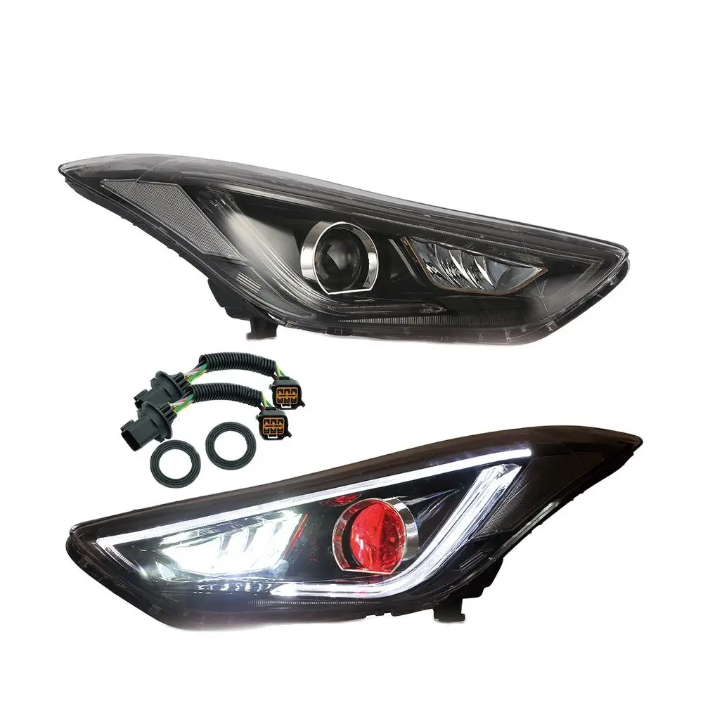 VLAND Headlamp Car Headlight Assembly For 2011-2016 Hyundai Elantra Coupe - £544.77 GBP+
