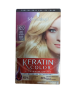 Schwarzkopf Keratin Color 12.0 Light Pearl Blonde Rich Even Hair Color N... - $28.22