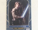 Star Wars Galactic Files Vintage Trading Card #123 Luke Skywalker - $2.48