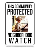 A Christmas Story This Community Protected by Ralphie Photo Tin Sign Pos... - £5.46 GBP