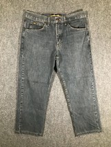 Lee Jeans 36x30 Denim Pants Mens Mid Rise Straight Regular Fit Casual Si... - $18.09
