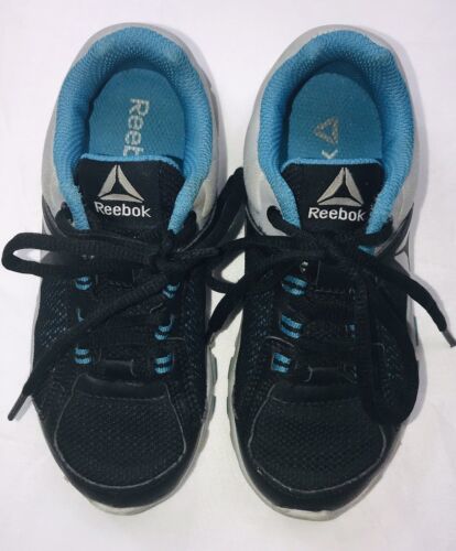 Reebok Youth Athletic Shoes 917 Blue Black Size 11 Running - £7.01 GBP