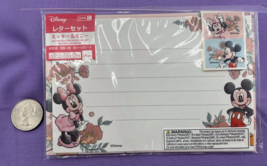 Disney Mickey &amp; Minnie Letter Pad / Envelope Set - 6 Sets of Magical Mes... - £11.65 GBP