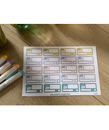Koala Due Label | Homemade Functional Write- On Planner Stickers, Reminder - $61.17 MXN