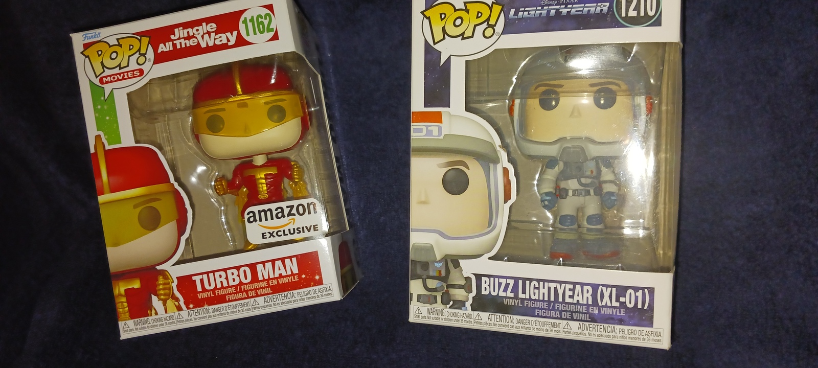 2) FUNCO FIGURES/ 1 VERY RARE TURBO MAN, 1 BUZZ LIGHTYEAR/ fr. S&amp;H/ MINT - $31.99