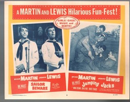 Sailor Beware-Jumping Jacks-Lobby Card-#3-1952-Dean Martin-Jerry Lewis - £64.38 GBP