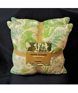 NEW TOMMY BAHAMA 2 Floral Palm Leaf Outdoor Throw Pillows Fade &amp; Water R... - £70.05 GBP