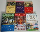 LOT OF 6 JAN KARON BOOKS Mitford Series To Be Where You Are, A New Song,... - £15.92 GBP
