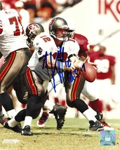 Trent Dilfer signed autographed Tampa Bay Buccaneers football 8x10 photo proof. - £48.08 GBP