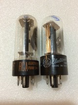 17DE4 Lot of Two (2) U.S. Made Tubes Test Very Good RCA GE Valves / 17DE4GT - £4.71 GBP