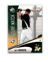 Brett Roneberg 2006 SP Authentic #WBC-5  Baseball Card 673/999 - £1.17 GBP