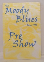 THE MOODY BLUES - VINTAGE ORIGINAL CONCERT TOUR CLOTH BACKSTAGE PASS - £7.84 GBP