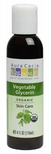 Primary image for NEW Aura Cacia Organic Skin Care Oil Vegetable Glycerin 4 Fluid Ounce 118 mL