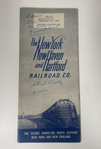The New York, New Haven &amp; Hartford Railroad Co. Schedule | 1953 - £7.74 GBP