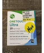 OneTouch Ultra Blue Test Strips - 25 Count - - $17.49 CAD