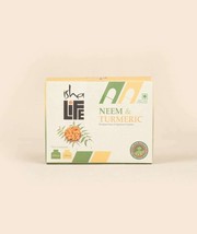 Isha Life Neem &amp; Turmeric Powder in Veg Capsules - Combo Pack of 100 pcs... - $24.69