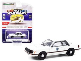 1982 Ford Mustang SSP White &quot;Arizona Department of Public Safety&quot; &quot;Hot Pursuit&quot; - £12.73 GBP