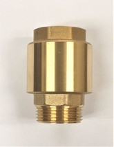 Hallmark Industries &quot;Check Valve, Brass, 1&quot; Npt Male In/ 1 Fnpt, Sp0465X... - $33.93
