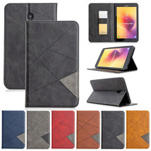 For Samsung SM-T380 T510 T590 Magnetic Leather Stand Wallet Card Flip Case Cover - £64.47 GBP