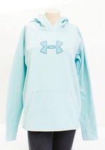 Under Armour Storm Blue UA Logo Pullover Hoodie Women&#39;s NWT - £55.05 GBP