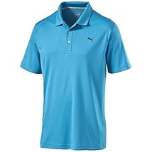 PUMA Mens Golf 2017 Mens Pounce Polo T-Shirt, Small, Hawaiian Ocean - £67.35 GBP