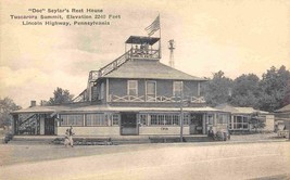 Seylars Rest House Tuscarora Summit Lincoln Highway Pennsylvania 1930s postcard - £5.93 GBP