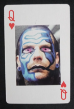 TNA Wrestling Jeff Hardy Playing Card Queen Hearts - £3.04 GBP