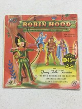Rare Cricket  45 Record ~ Robin Hood ~  with full cast and Orchestra. - £4.65 GBP