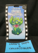 Stitch Crashes Peter Pan Disney Tinker Bell Ear Jumbo Limited Release Pi... - $58.19