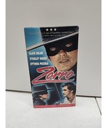 Original ZORRO VHS Movie 1974 Starring Alain Delon Stanley Baker Ottavia... - £3.05 GBP