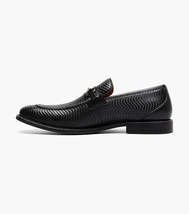 Stacy Adams Madsen Moc Toe Bit Slip On Shoes Black 25672-001 image 2