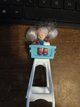 McDonald&#39;s 1998 Mattel Barbie Kelly Doll In Highchair  4&quot; Figure - £2.32 GBP