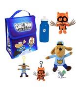Dav Pilkey Dog Man v3 Lunch Bag, Dog Man and Cat Kid Plush Backpack Pull... - £79.23 GBP