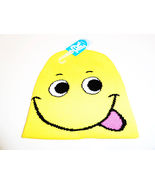 Knitted Winter Hats Funny Emoji Hat Beanie One Size Knit Kids Youth Boys... - €6,69 EUR